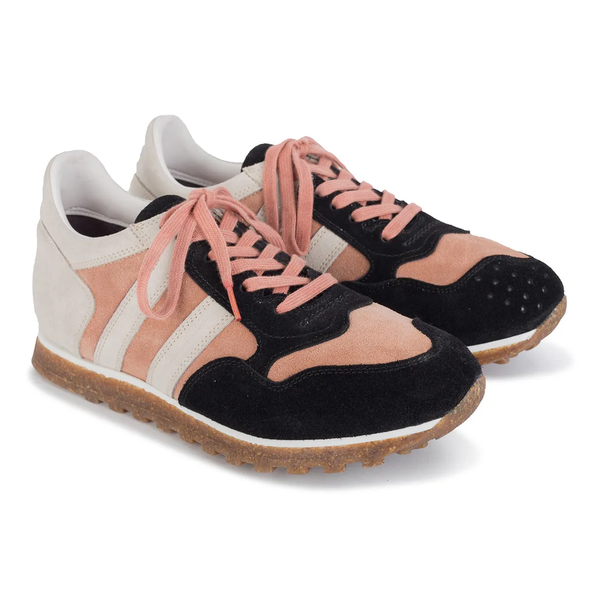 SPORT 6501<br>Limestone & mauve sneakers sold by ALBERTO FASCIANI product image thumbnail 3