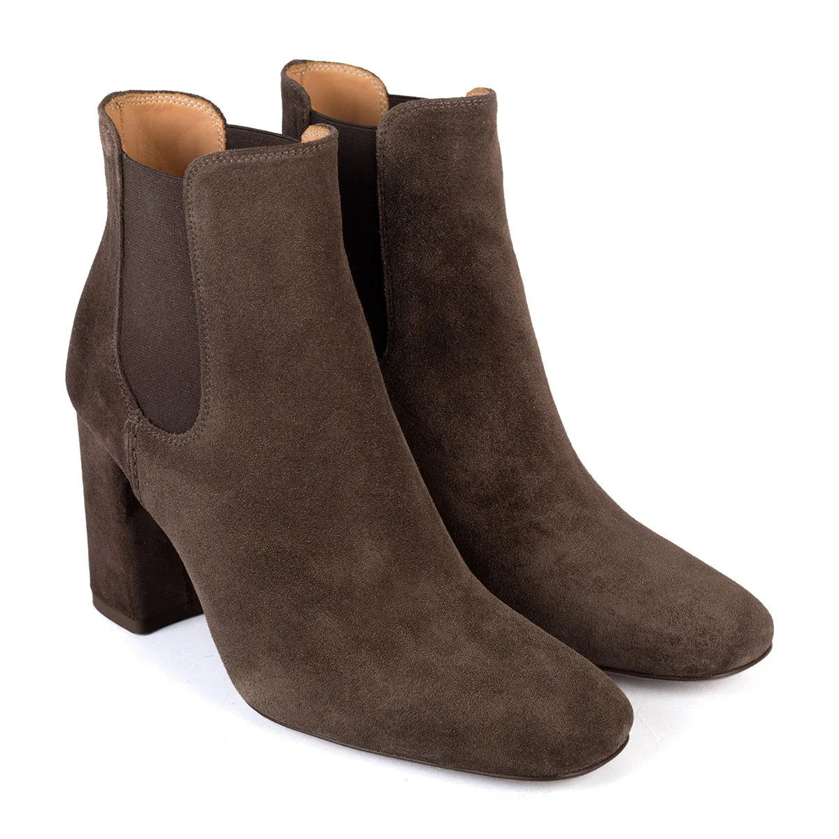 DUNIA 80003<br>Espresso chelsea boots sold by ALBERTO FASCIANI product image thumbnail 2