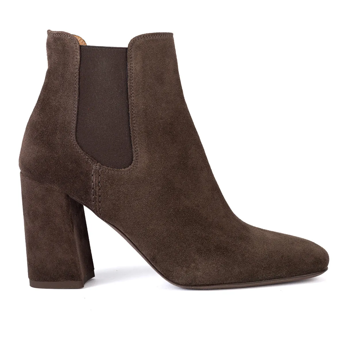 DUNIA 80003<br>Espresso chelsea boots sold by ALBERTO FASCIANI