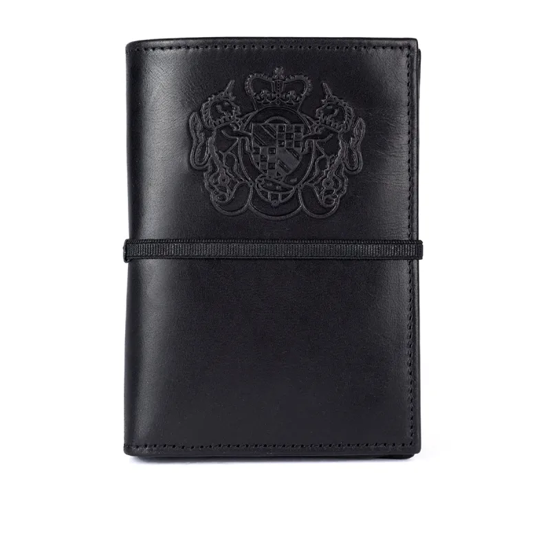 Black Large Wallet made by ALBERTO FASCIANI