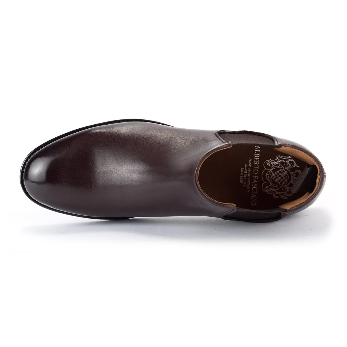 ABEL 59628<br>Brown Horse Leather Chelsea Boots sold by ALBERTO FASCIANI product image thumbnail 5
