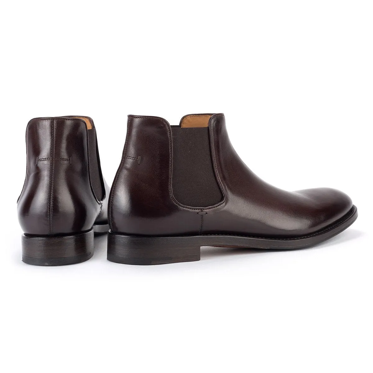 ABEL 59628<br>Brown Horse Leather Chelsea Boots sold by ALBERTO FASCIANI product image thumbnail 3