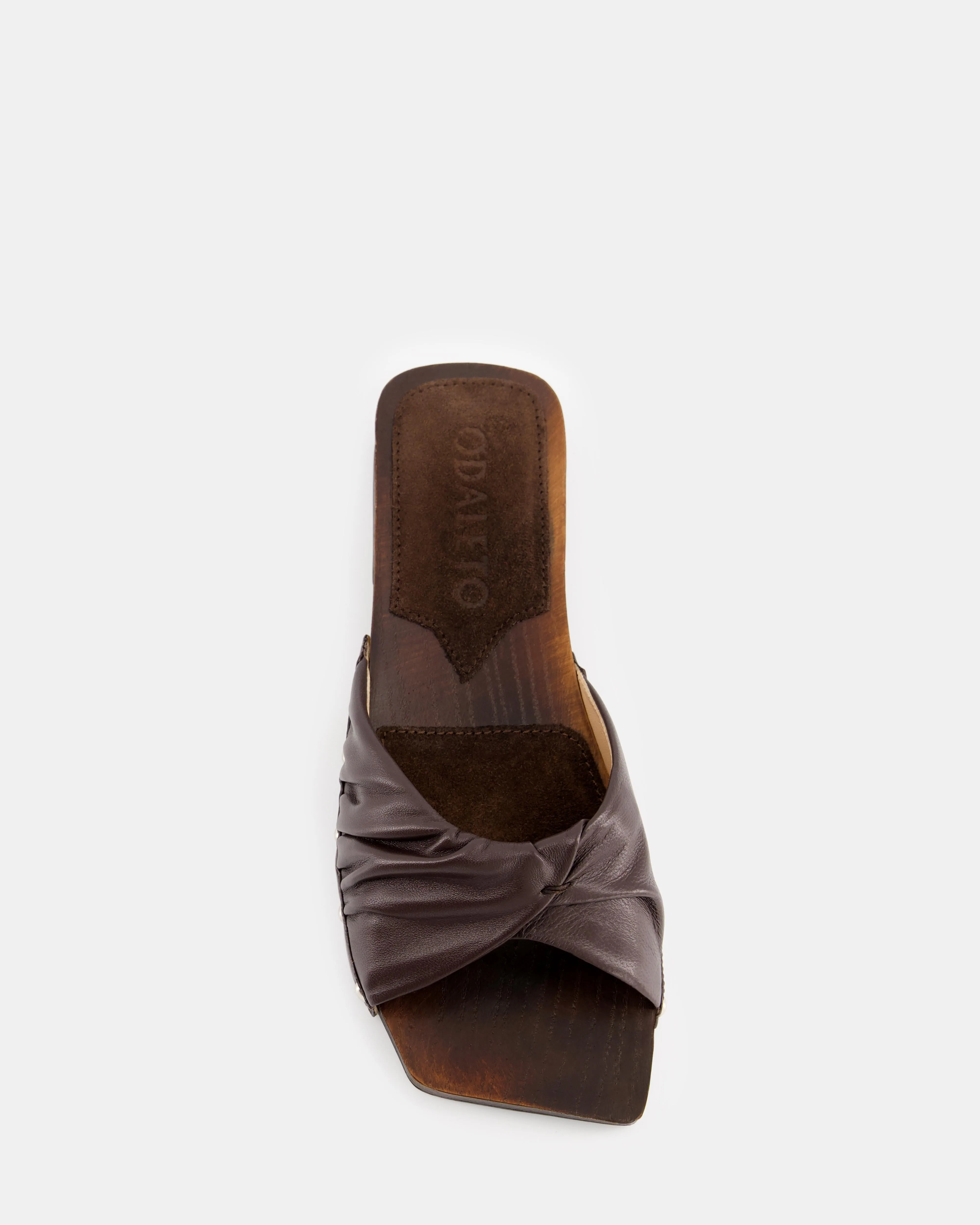 Bulla Mellow Flat Clog Dark Brown sold by NODALETO product image thumbnail 3