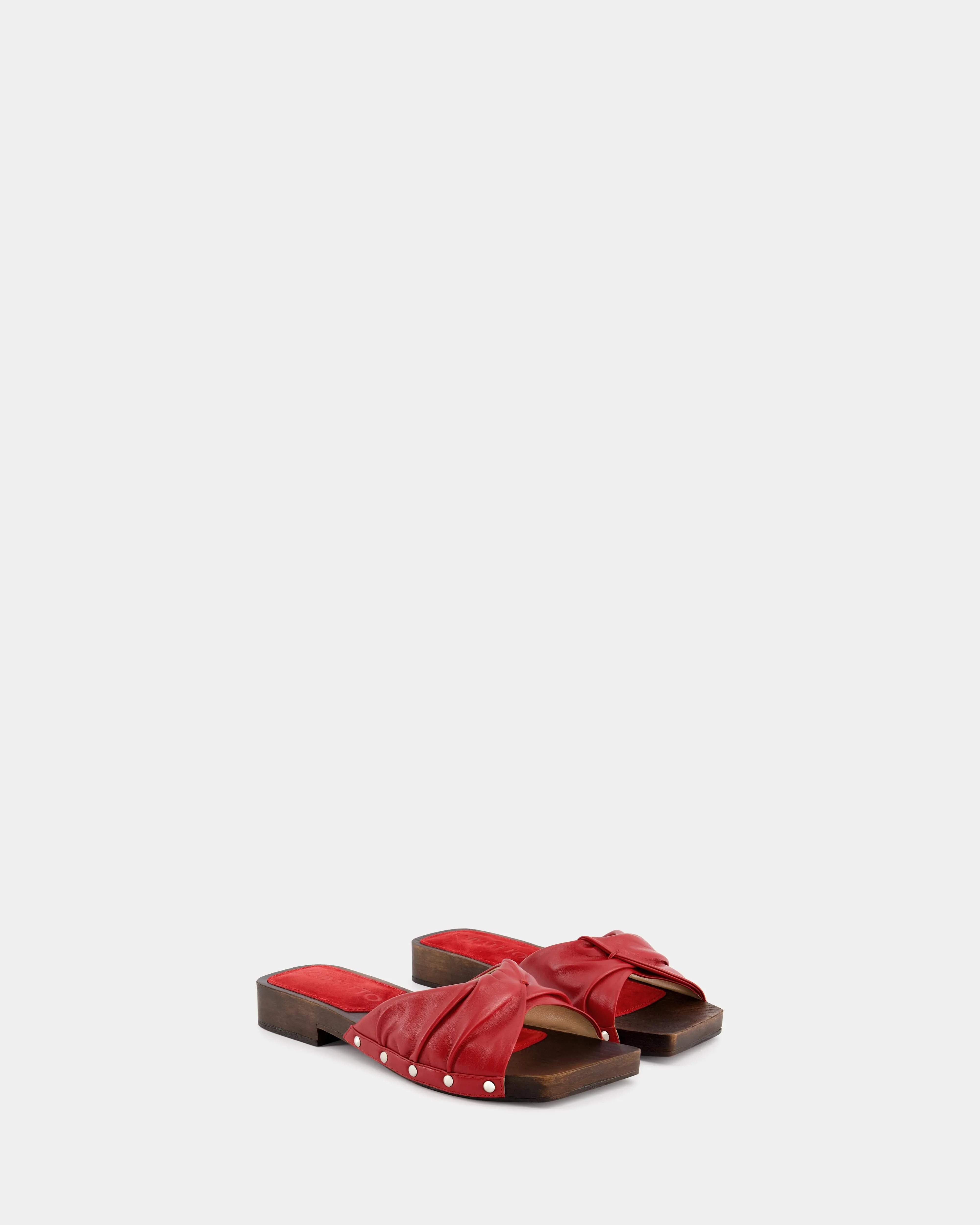 Bulla Mellow Flat Clog Midnight Red sold by NODALETO product image thumbnail 5