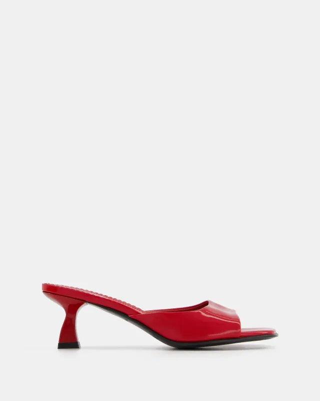 Dona Reese Midnight Red Patent made by NODALETO