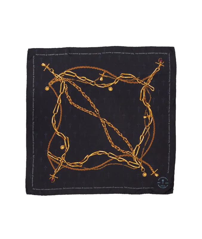 The Limitless Wanderer Silk Scarf made by Alighieri