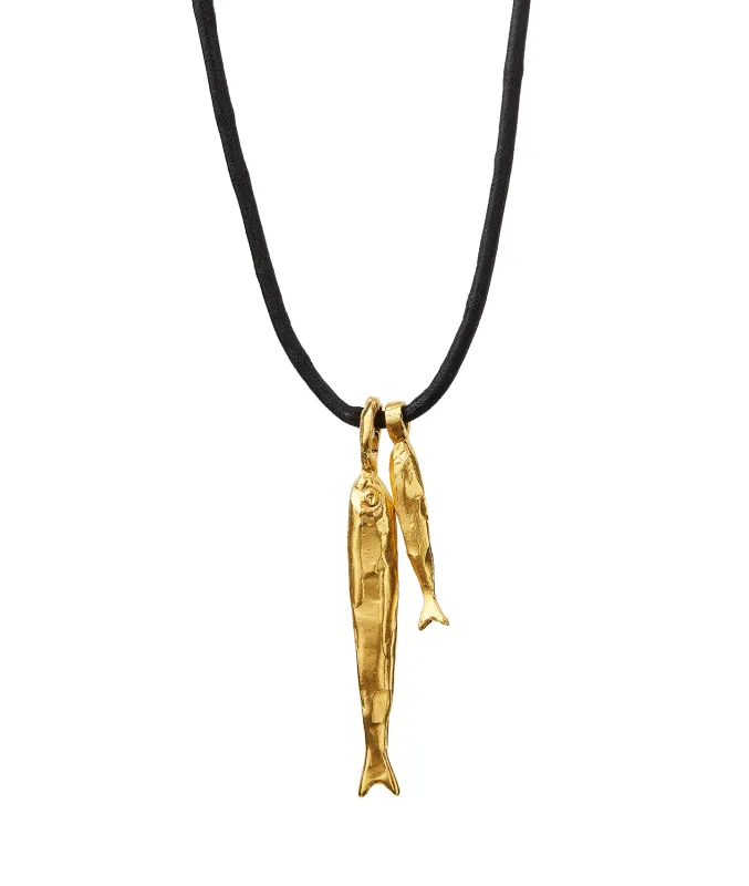 The Gone Fishing Necklace made by Alighieri