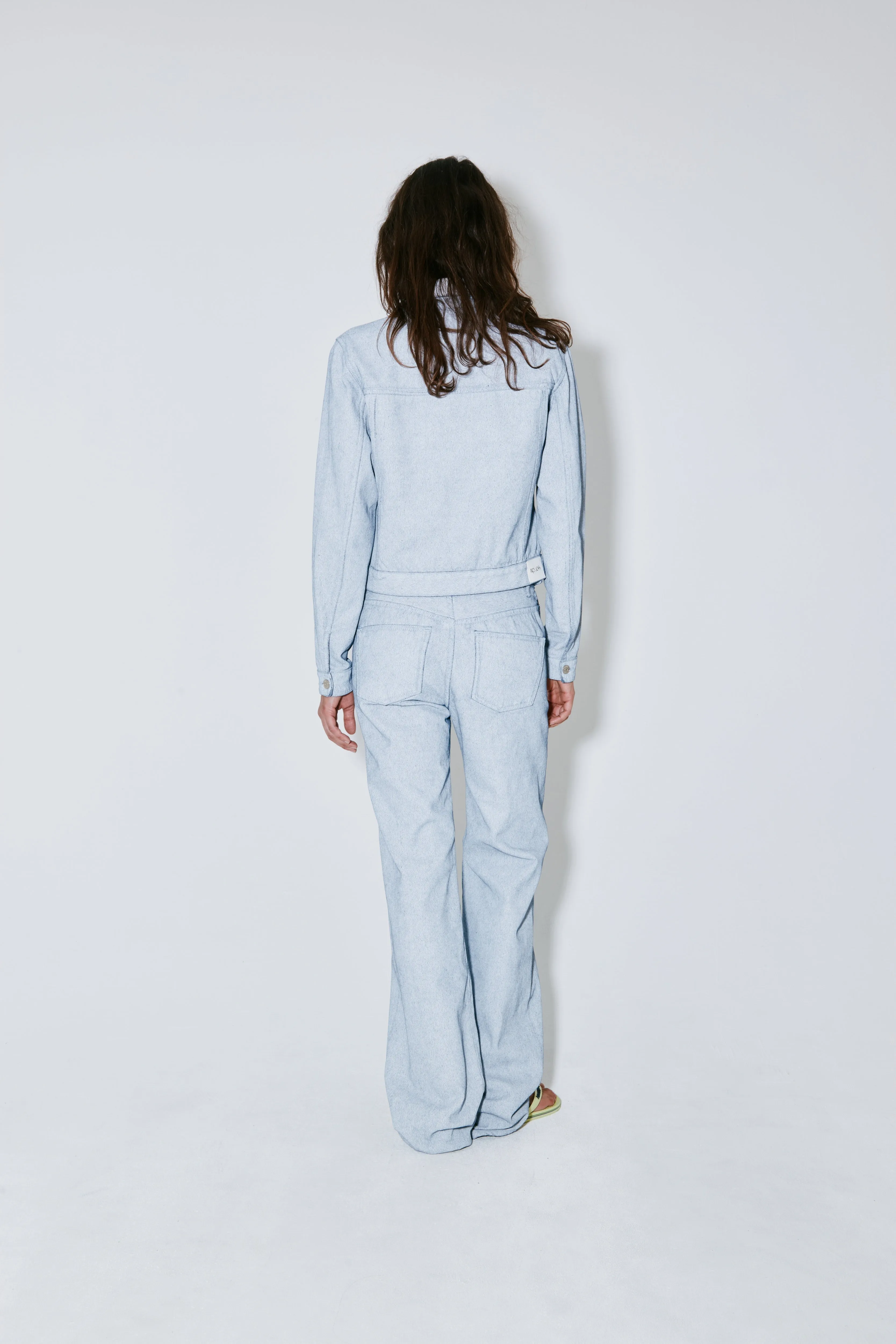 PETERSON pants white on blue sold by FAÃON JACMIN product image thumbnail 5