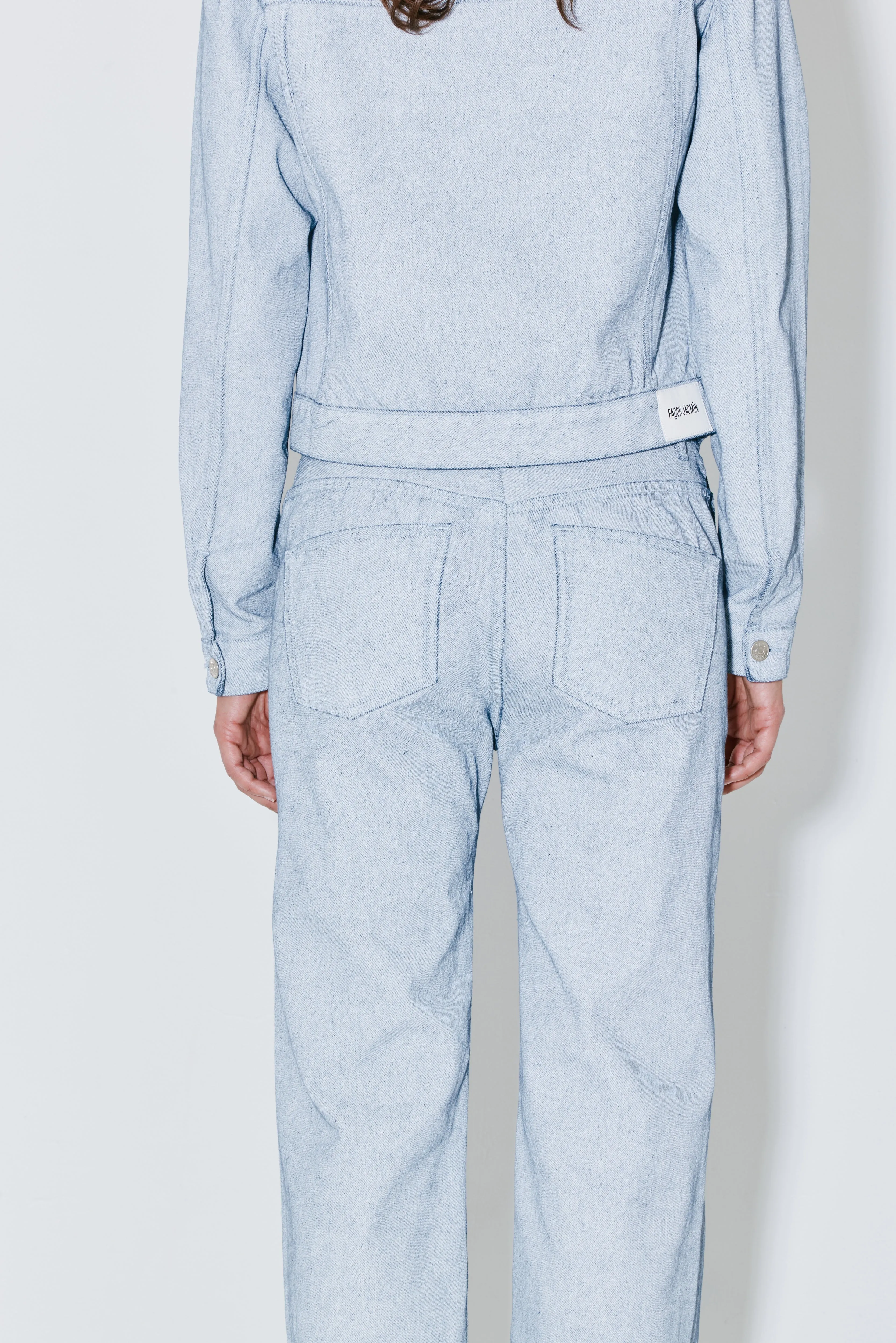 VENDETA jacket white on blue sold by FAÃON JACMIN product image thumbnail 4