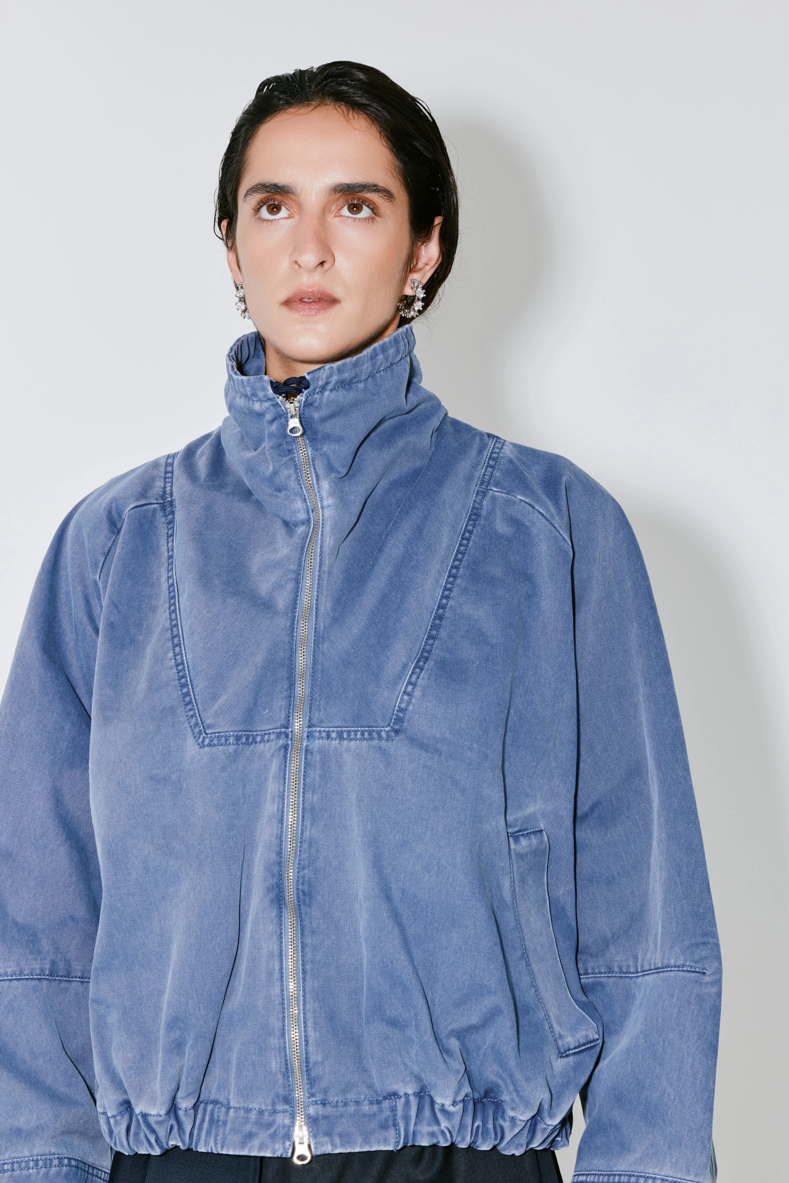 VIRGIL jacket blue navy washed sold by FAÃON JACMIN product image thumbnail 2