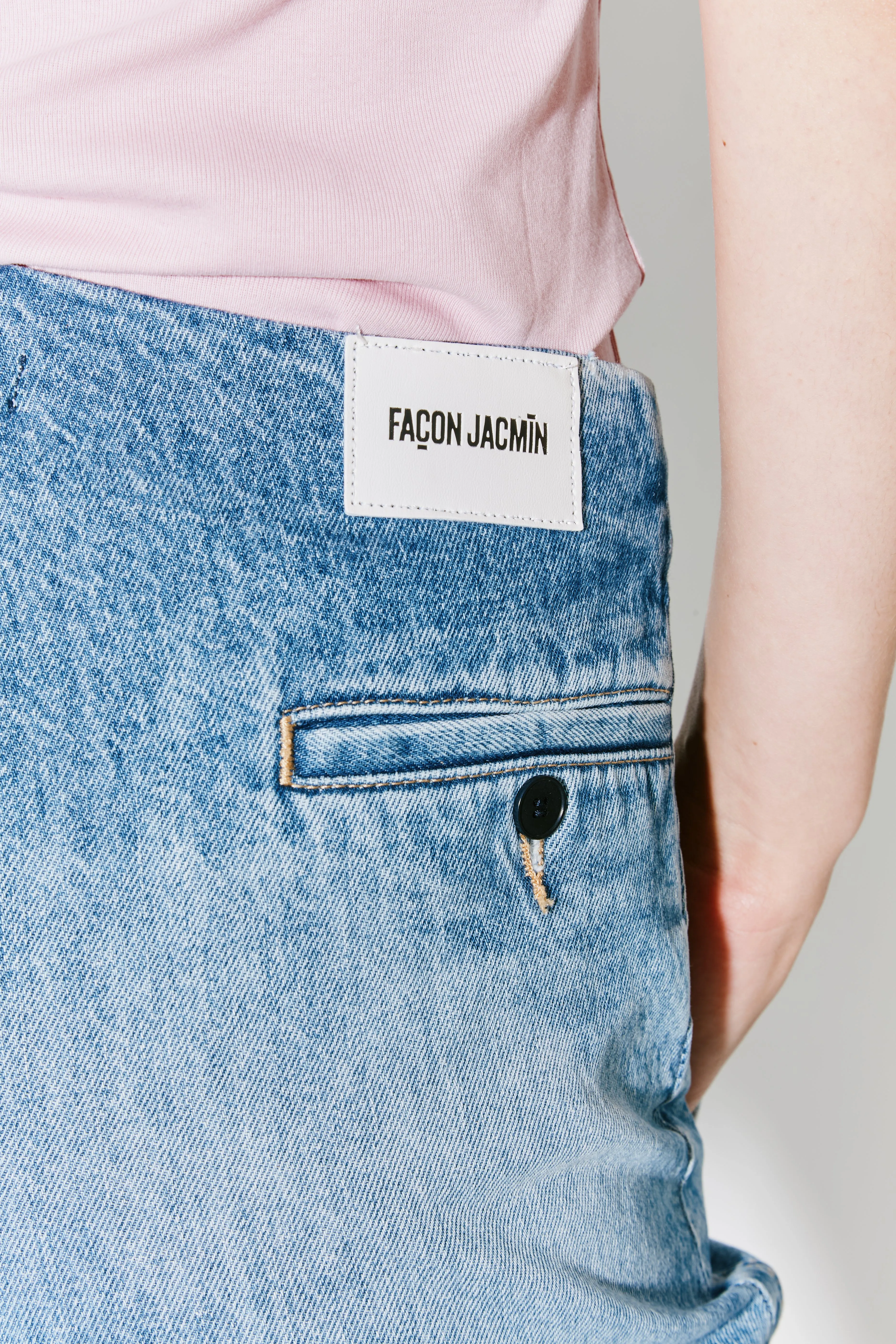 PASSI pants blue denim sold by FAÃON JACMIN product image thumbnail 3