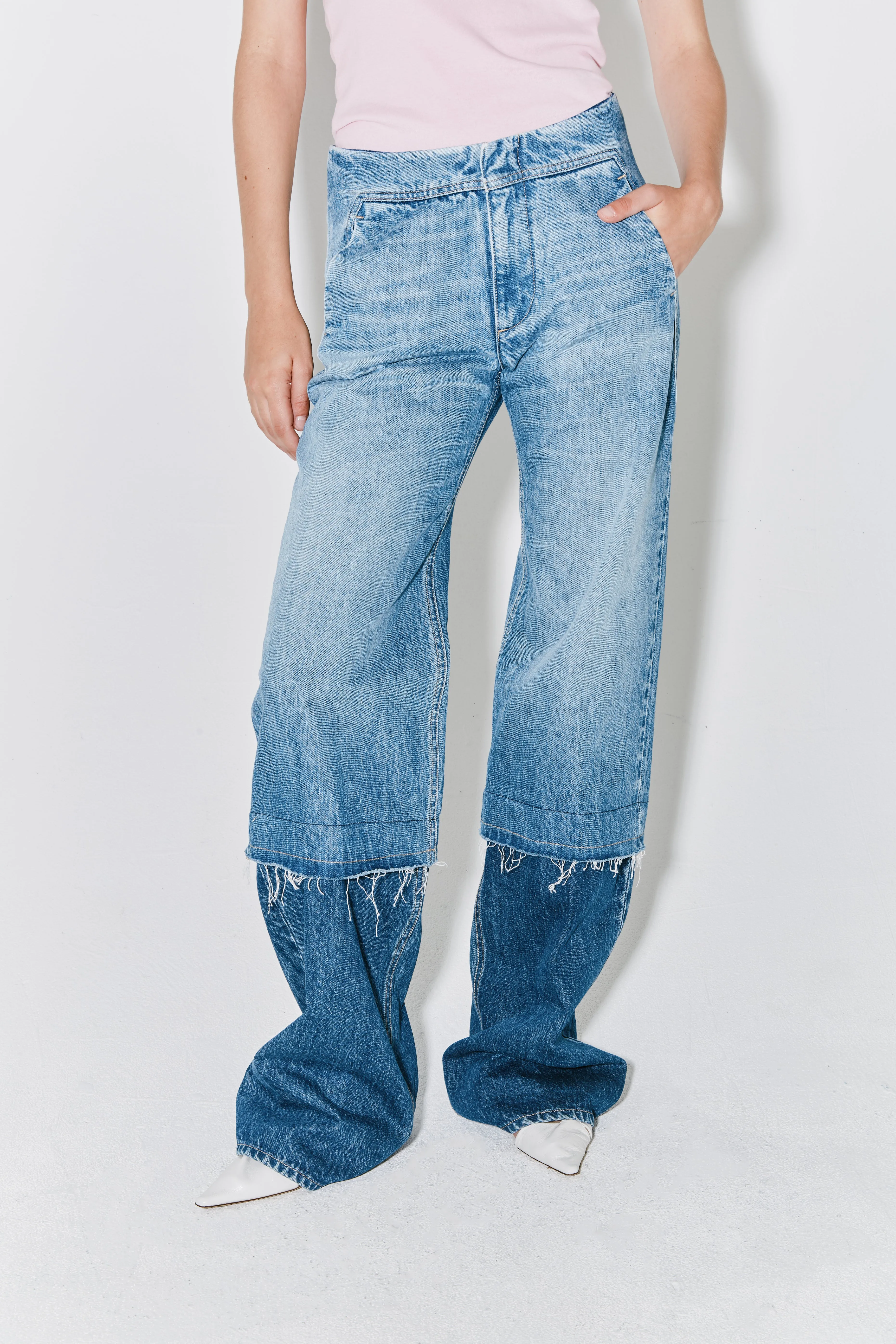 PASSI pants blue denim sold by FAÃON JACMIN product image thumbnail 2
