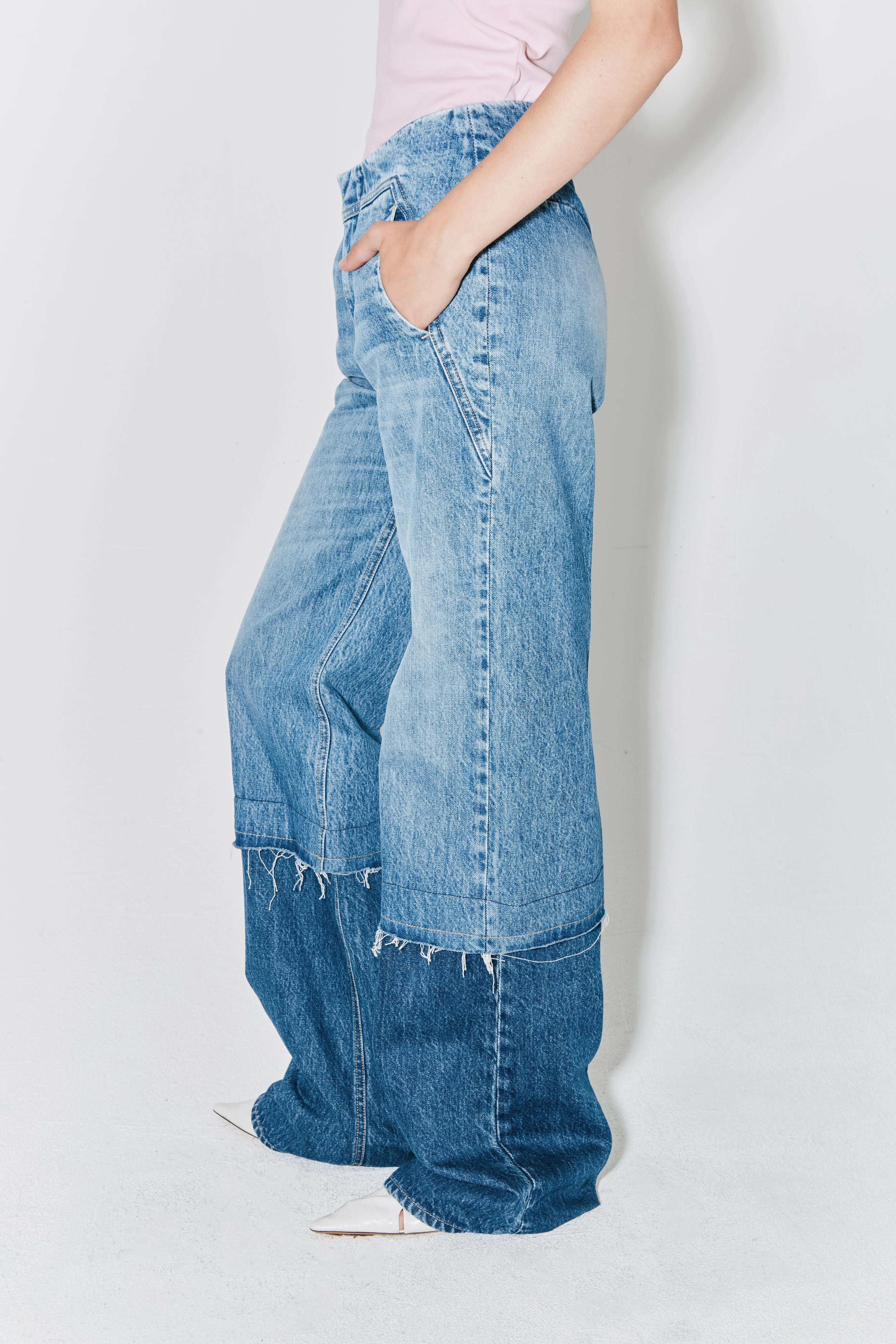 PASSI pants blue denim sold by FAÃON JACMIN product image thumbnail 5