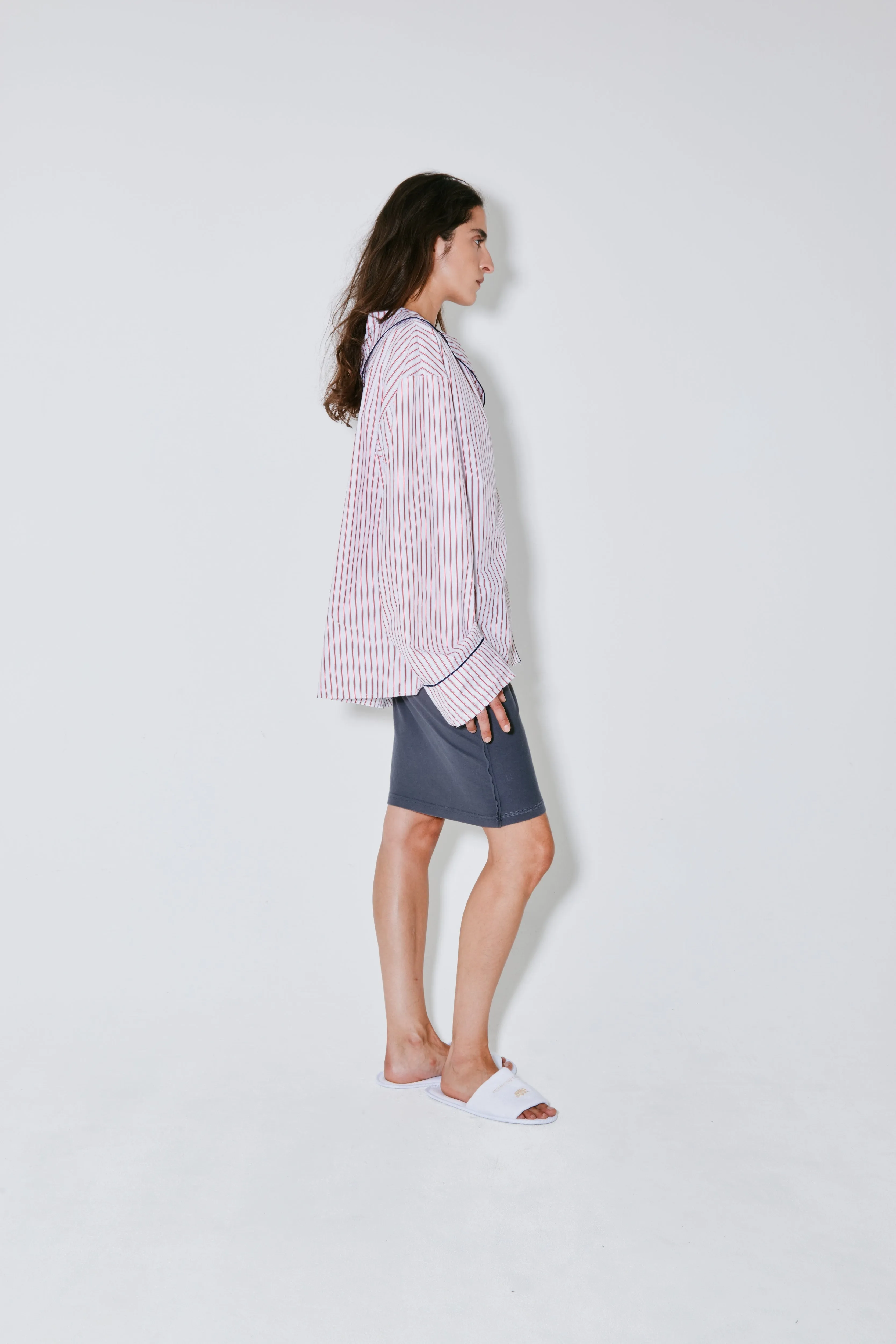 CHRISTINA shirt white red stripes sold by FAÃON JACMIN product image thumbnail 3