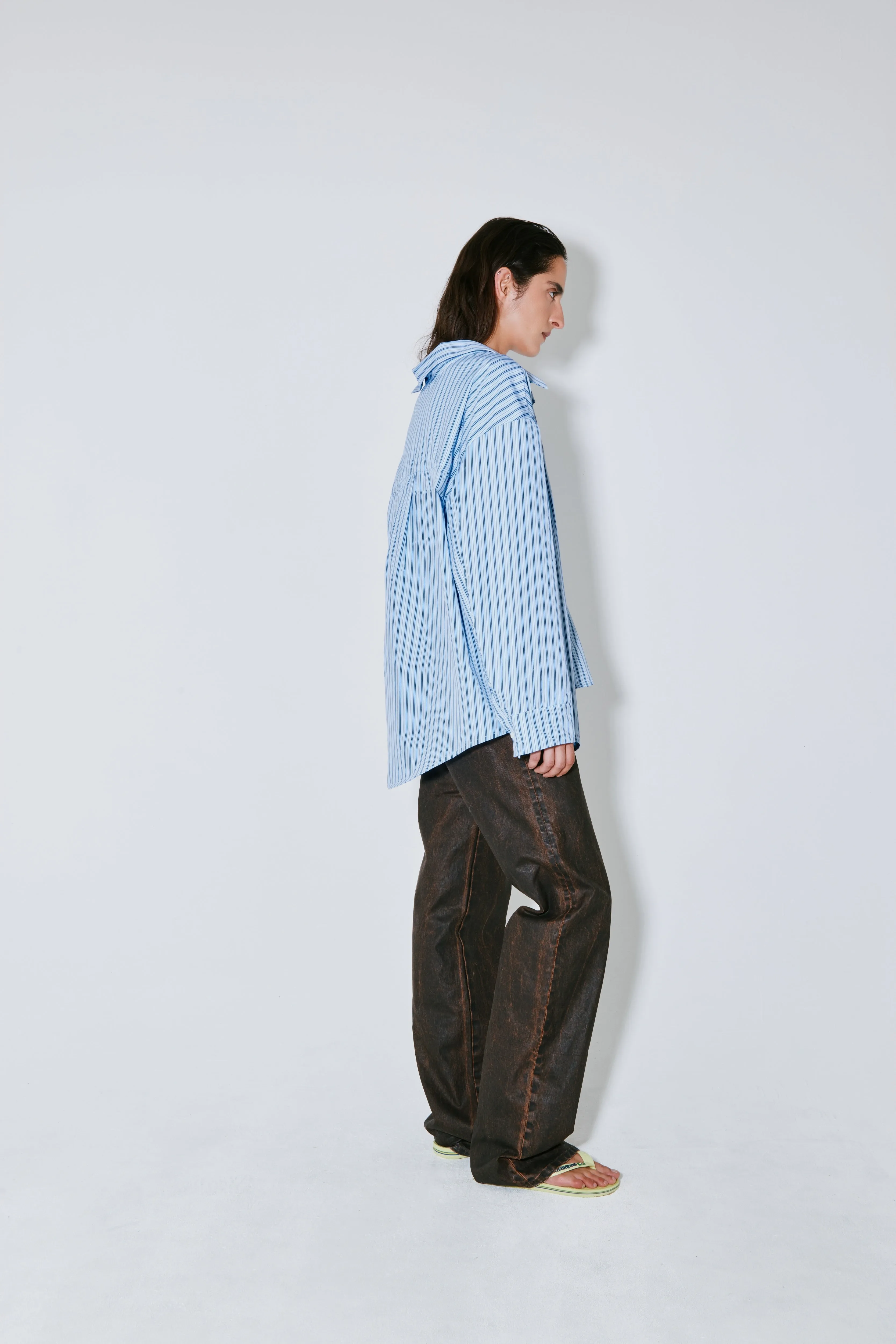 CHARLES shirt blue stripes sold by FAÃON JACMIN product image thumbnail 3