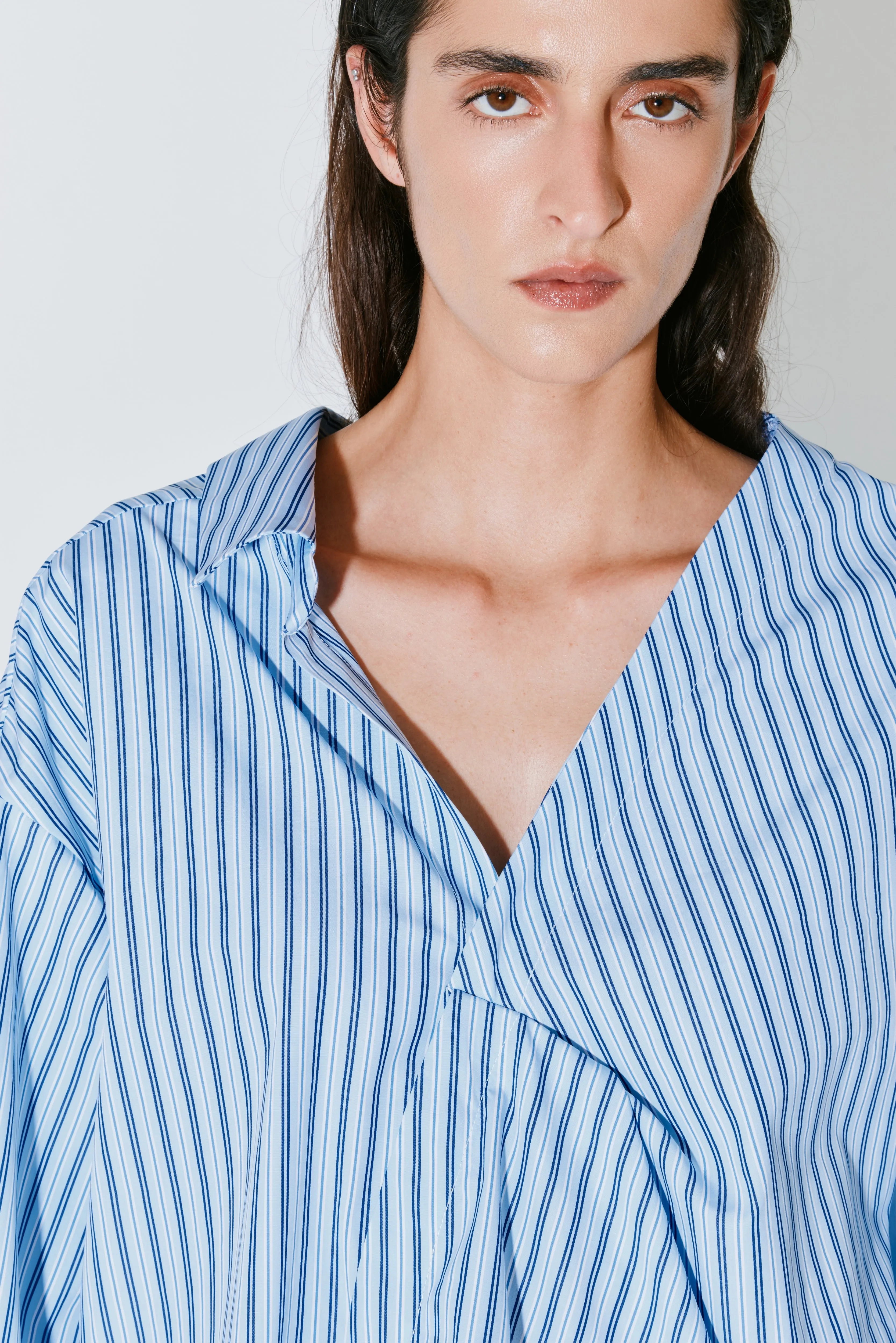 CHARLES shirt blue stripes sold by FAÃON JACMIN product image thumbnail 2