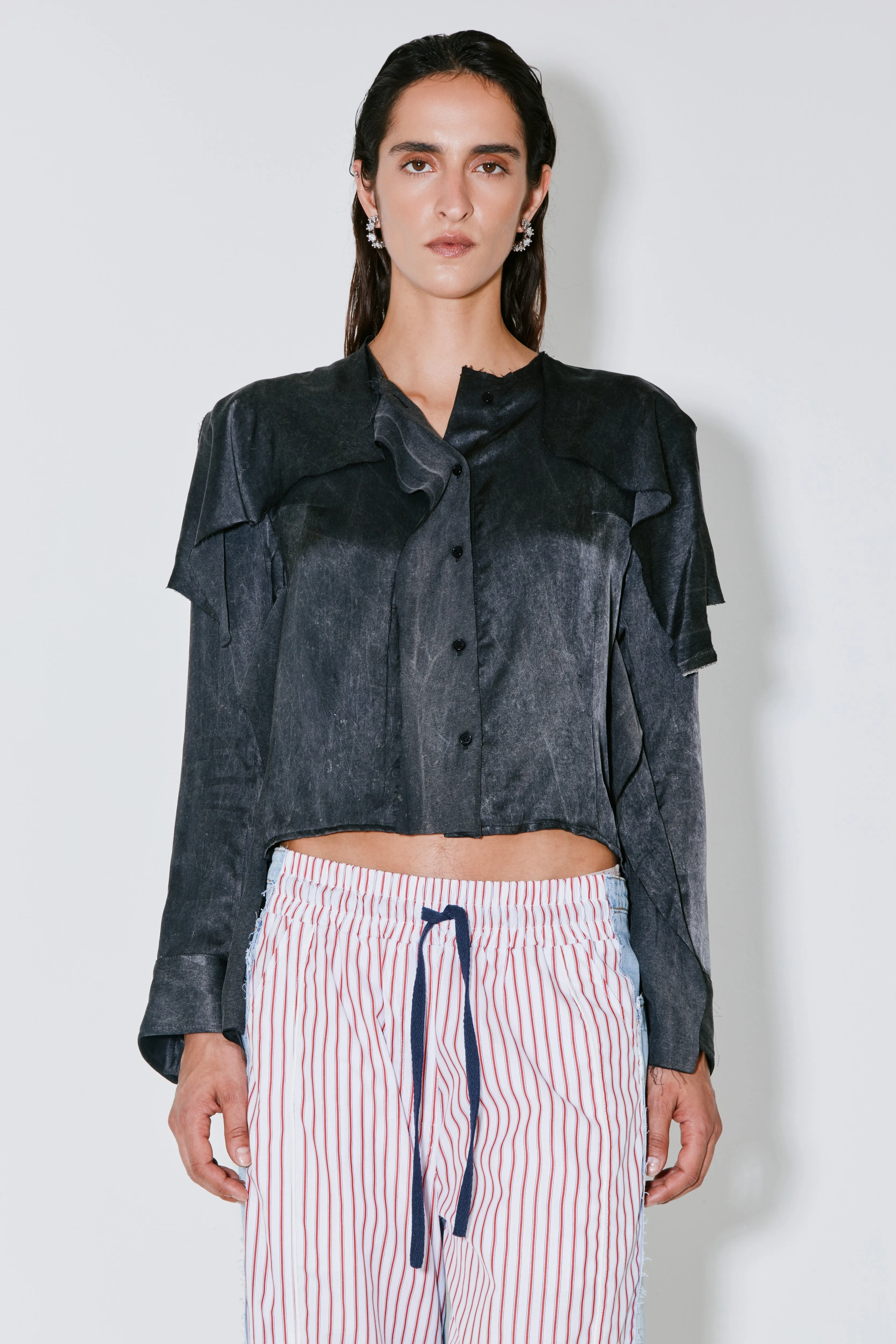 CONNER shirt dark grey sold by FAÃON JACMIN product image thumbnail 4