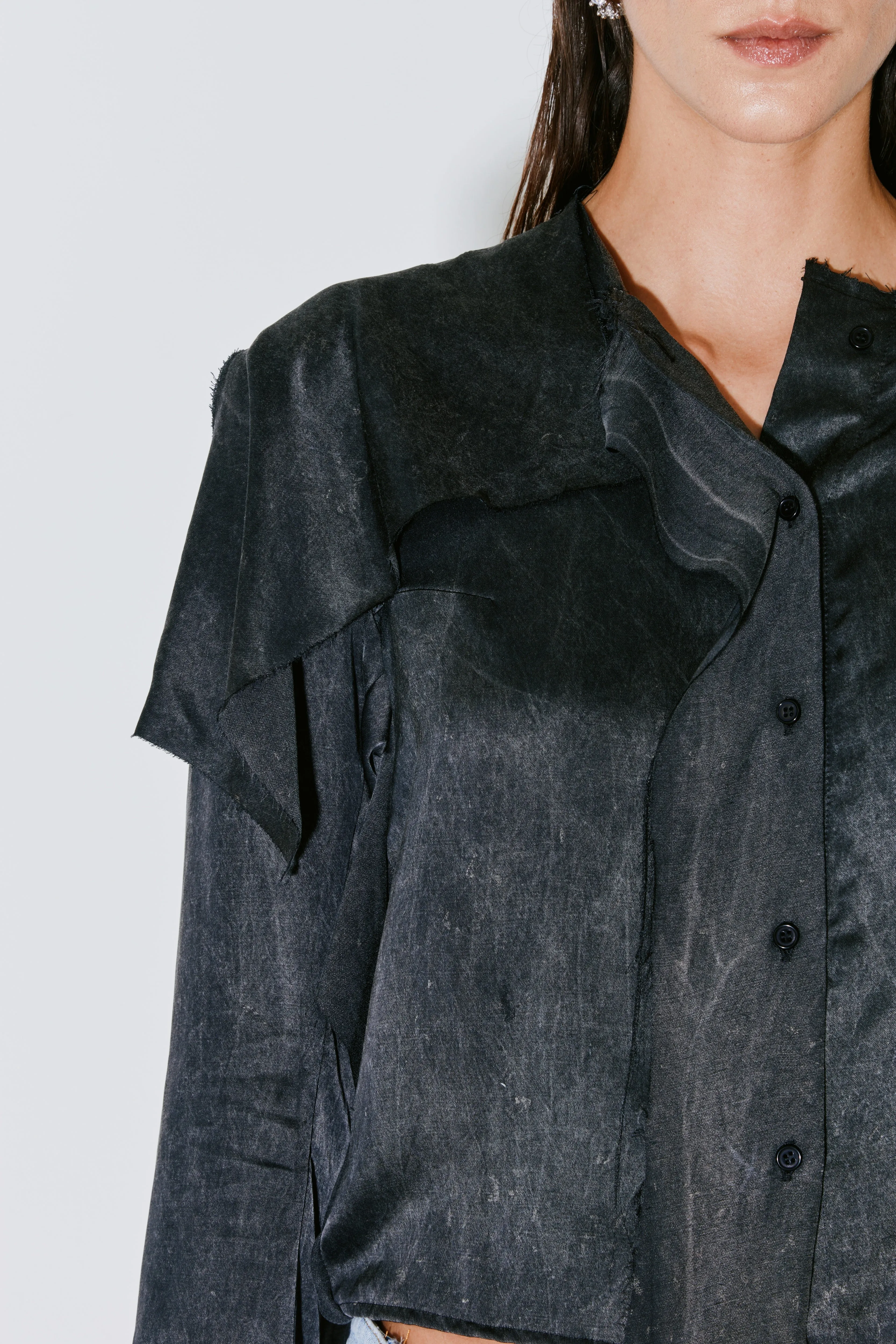 CONNER shirt dark grey sold by FAÃON JACMIN product image thumbnail 2