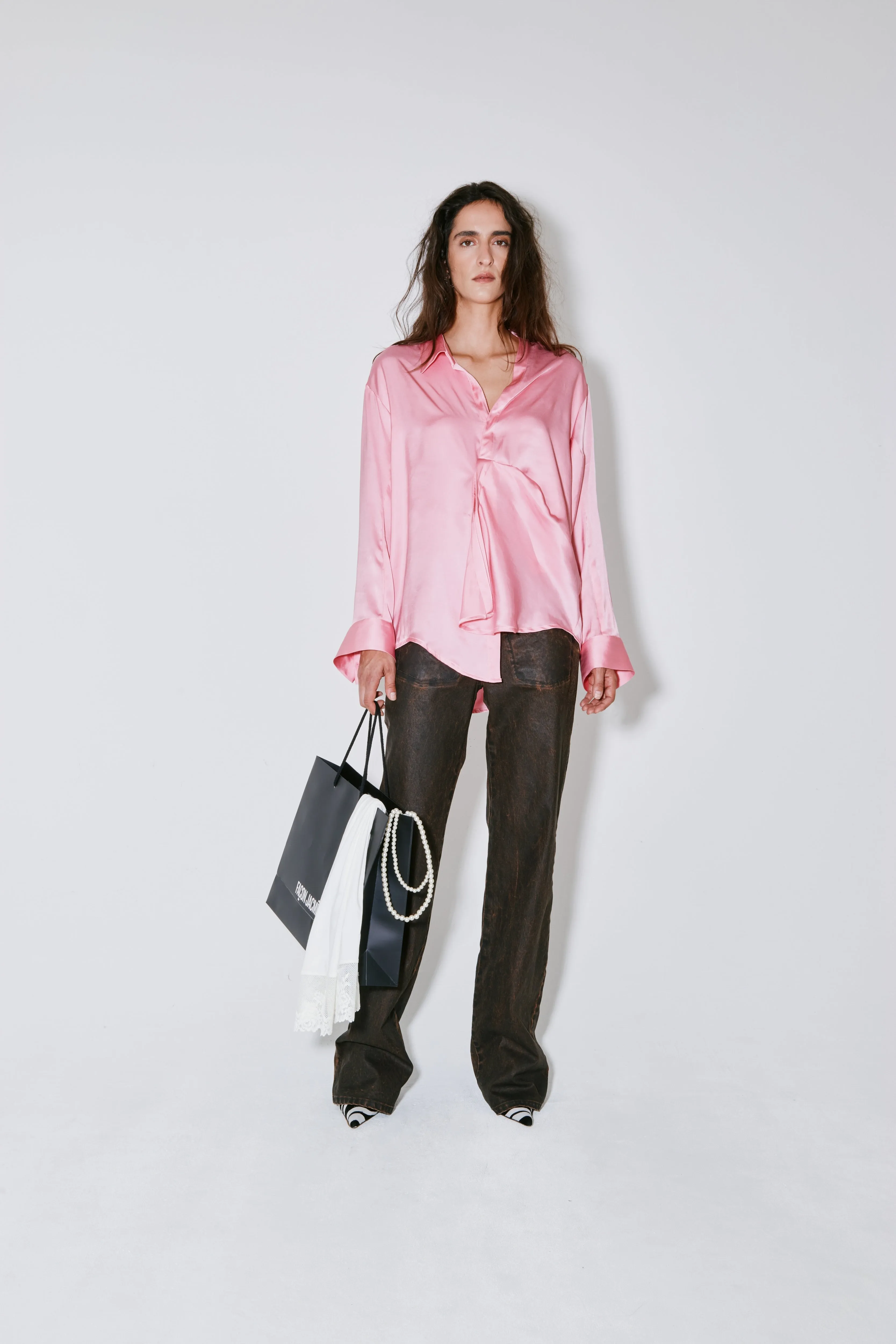 CHARLES shirt pink sold by FAÃON JACMIN