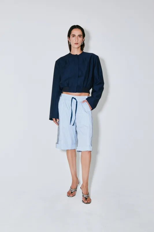 VITTORIA jacket navy made by FAÃON JACMIN
