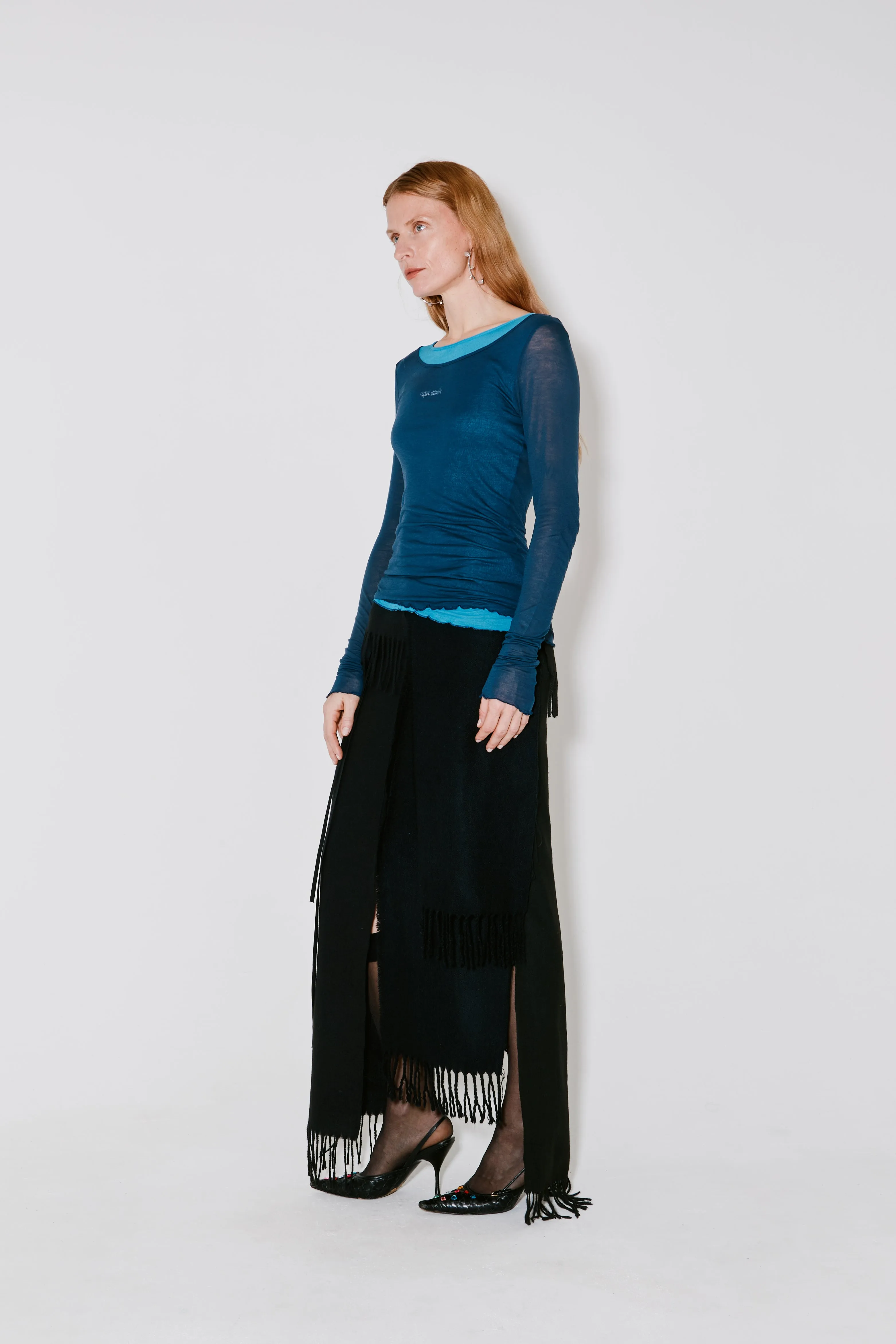 TIA top blue sold by FAÃON JACMIN product image thumbnail 3