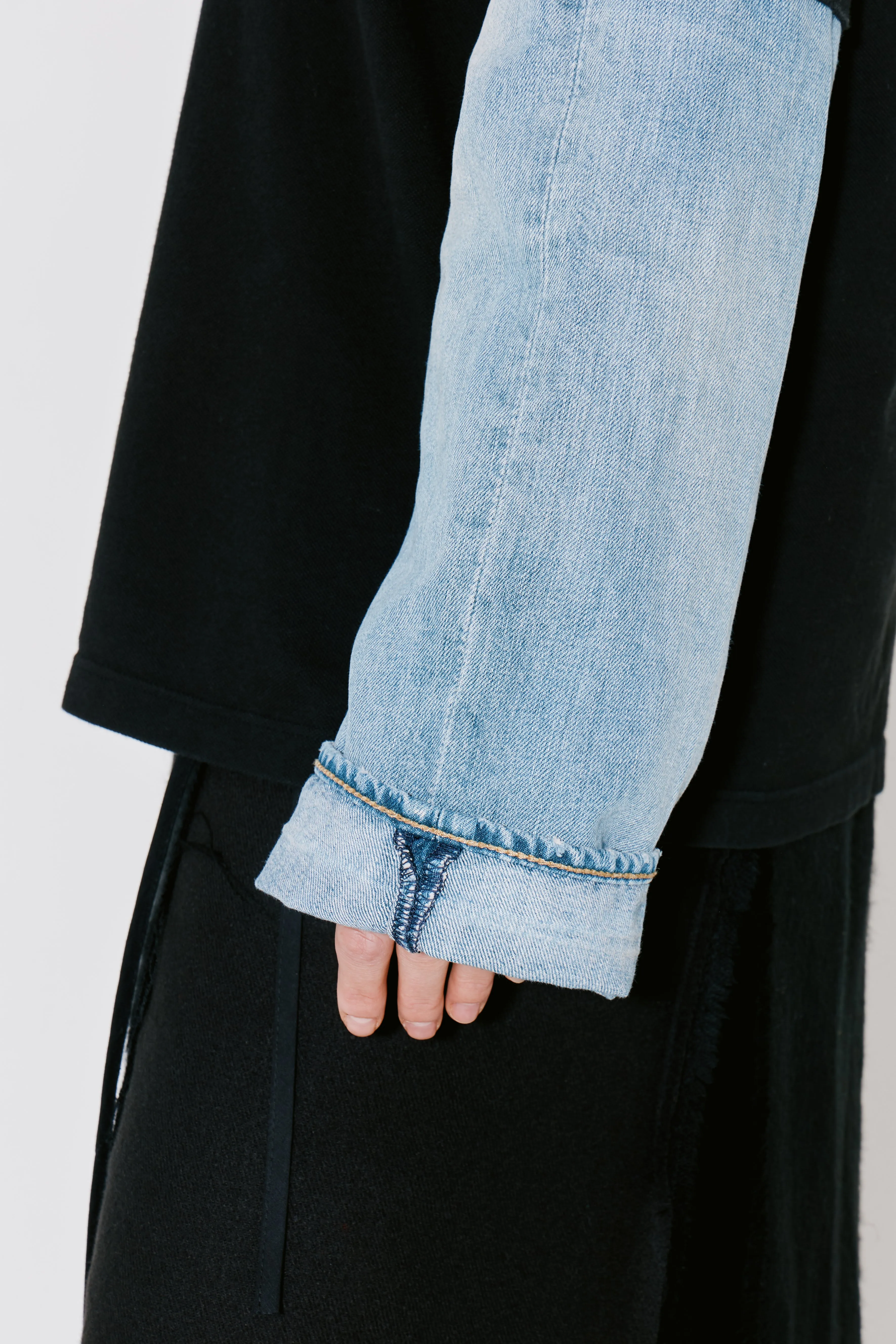 TOM upcycled polo black sold by FAÃON JACMIN product image thumbnail 4