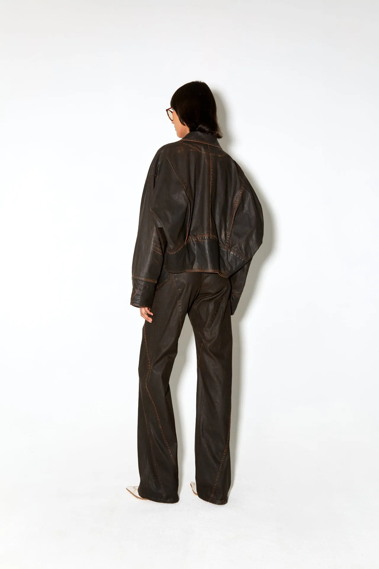 MACFLY jacket brown wax sold by FAÃON JACMIN product image thumbnail 4