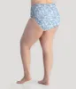Junowear Cotton Stretch Classic Brief Blue Blossoms Print sold by JunoActive