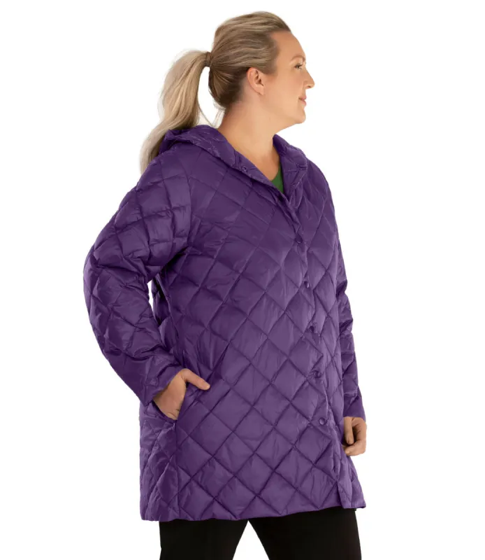 Quilted Light Weight Parka - FINAL SALE sold by JunoActive