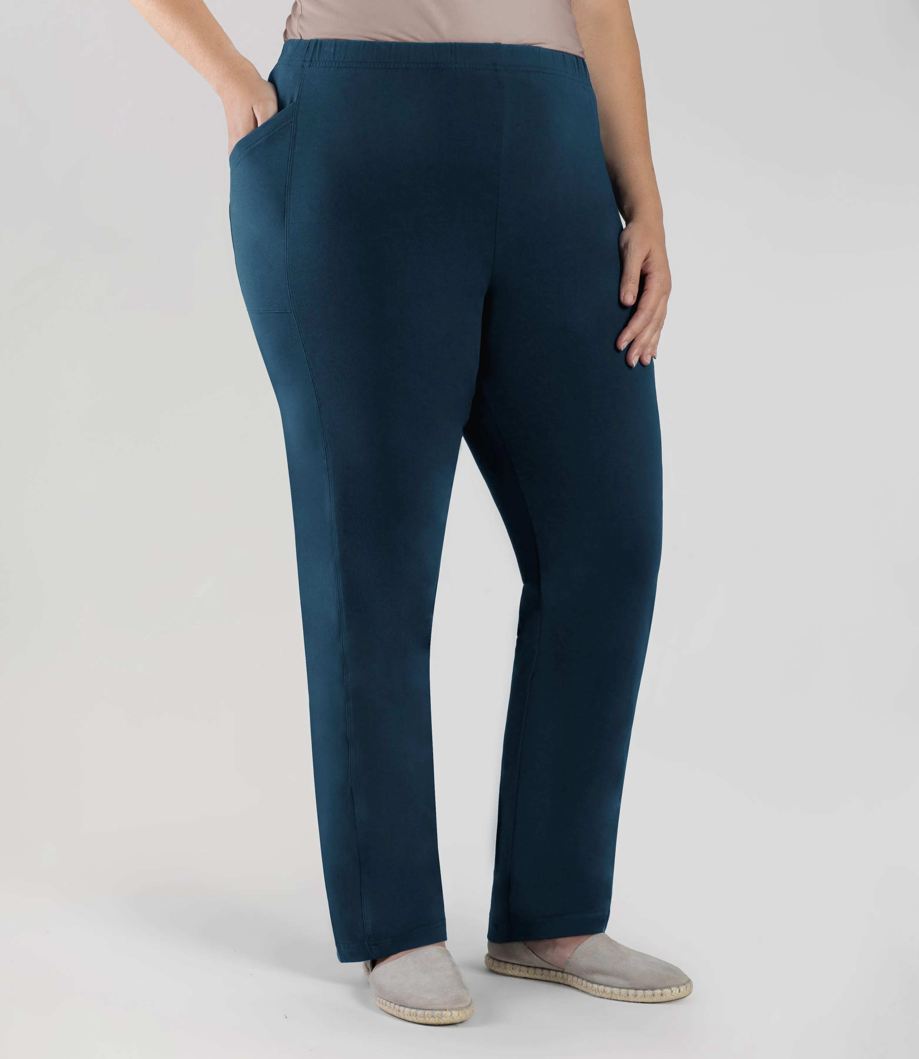 Stretch Naturals Side Pocket Loose Fit Leggings sold by JunoActive