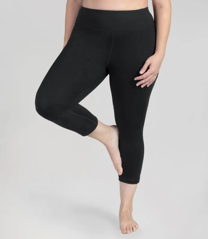 JunoStretch Side Pocket Capris Basic Colors sold by JunoActive