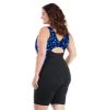 AquaSport Crossback Aquatard Ocean Blues Print Black sold by JunoActive
