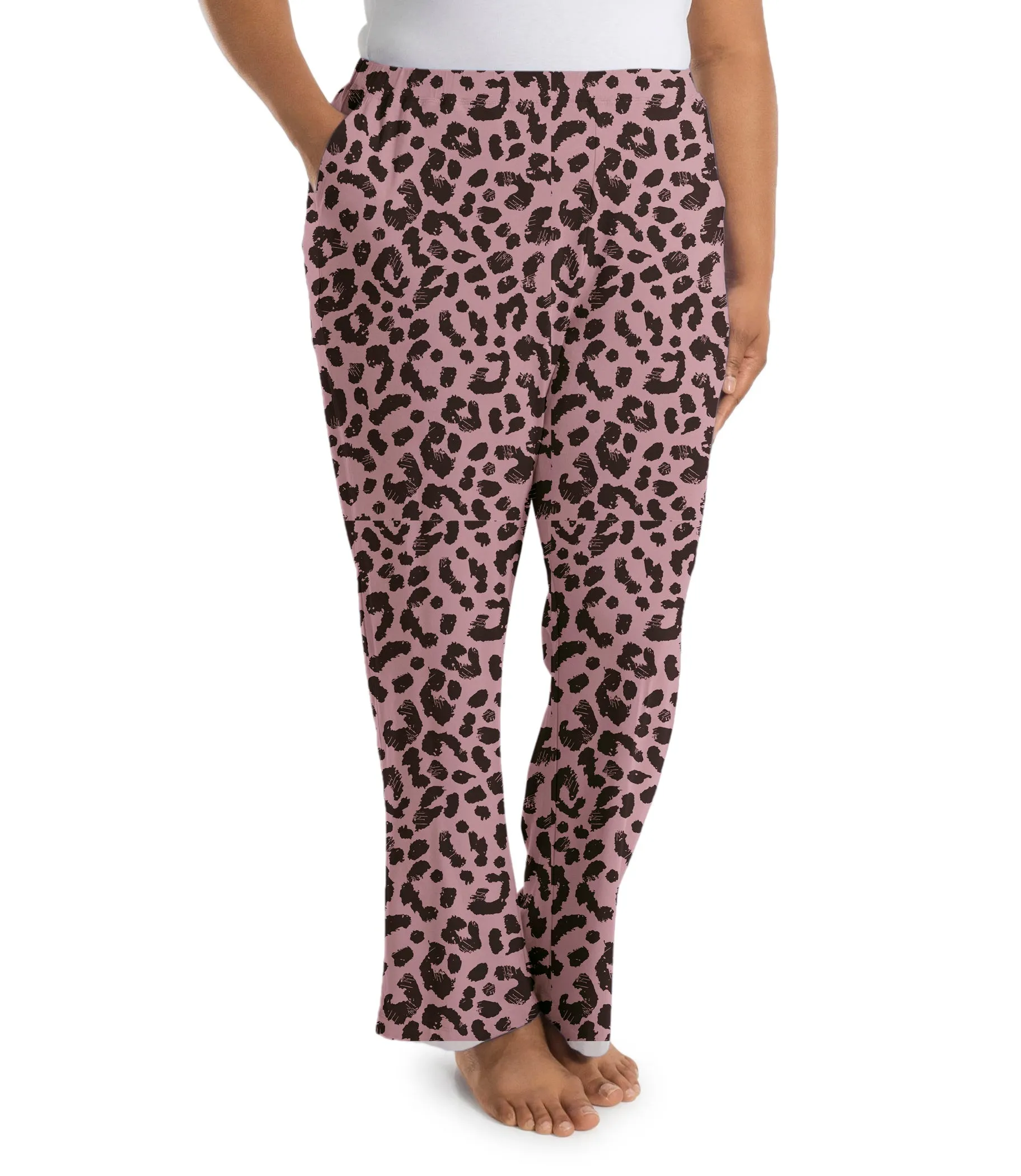 Stretch Naturals Lite Pocketed Pant Jungle Rose Print - FINAL SALE sold by JunoActive product image thumbnail 2