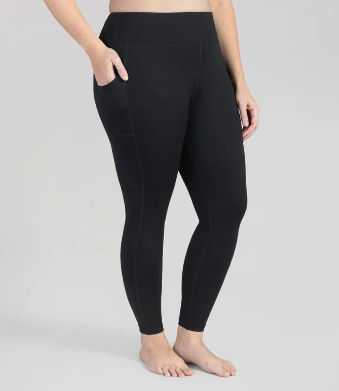 JunoStretch Side Pocket Legging Basic Color - FINAL SALE sold by JunoActive