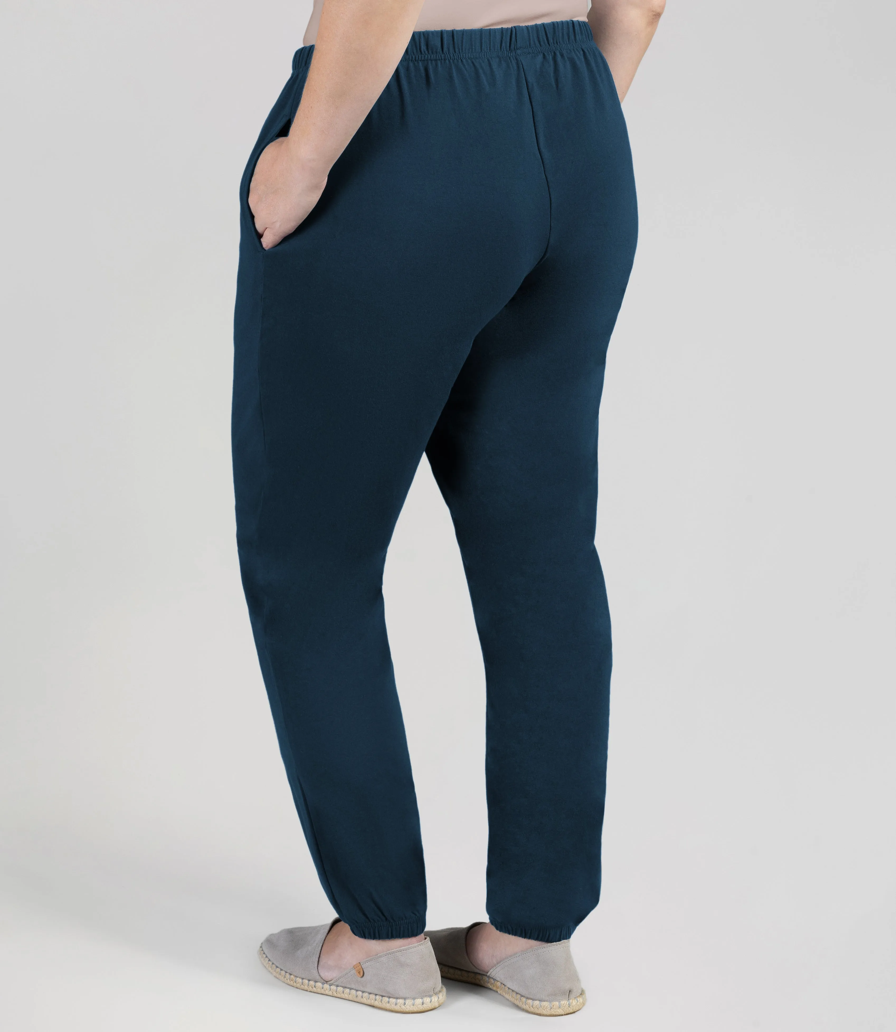 Stretch Naturals Jogger with Pockets Indigo sold by JunoActive product image thumbnail 2