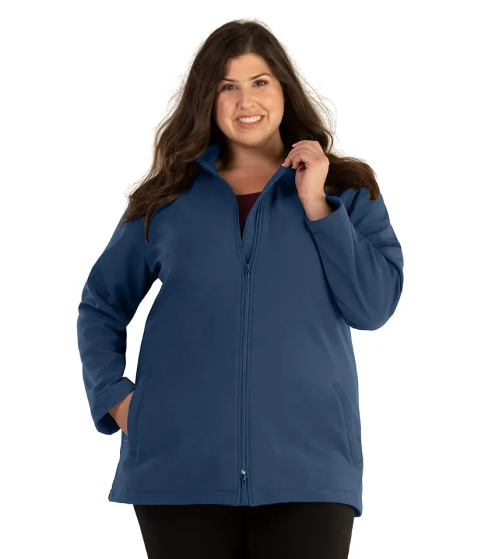 Mock Neck Softshell Jacket - FINAL SALE sold by JunoActive