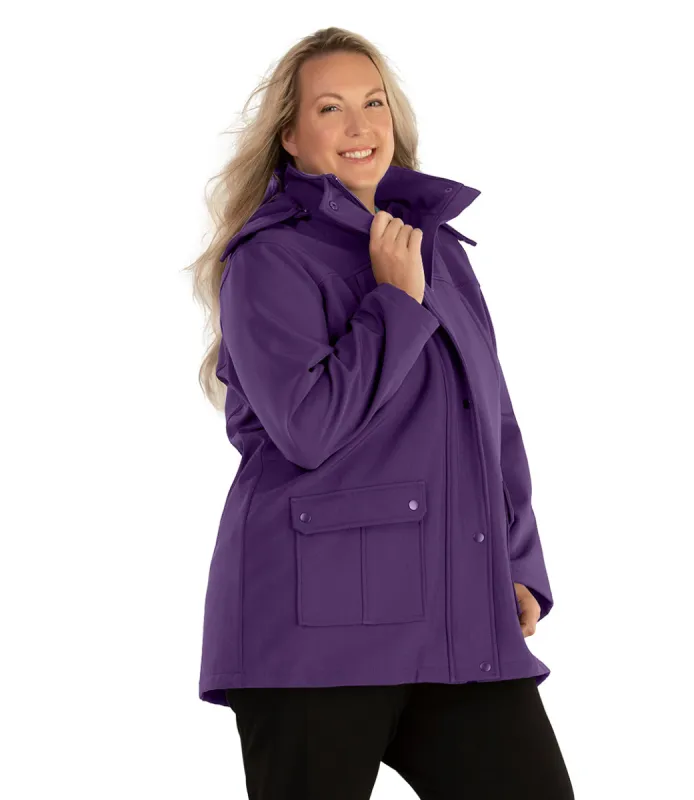 Hooded Softshell Jacket - FINAL SALE sold by JunoActive