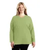 Stretch Naturals Lite Long Sleeve Scoop Neck Top Classic Colors sold by JunoActive
