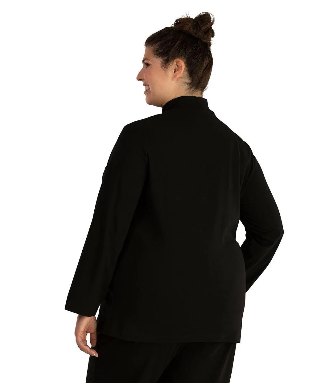 Stretch Naturals Lite Mock Neck Top - FINAL SALE sold by JunoActive product image thumbnail 2