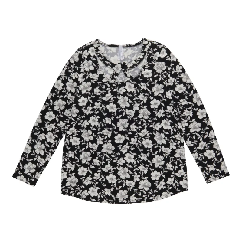 Women's Round Neckline Below-Waist Blouse sold by Giant Tiger