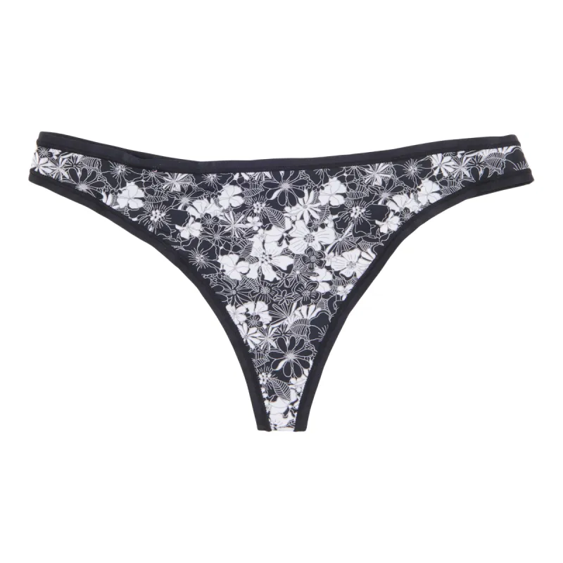 Carisma Women's All-Over Floral Print Micro Thong sold by Giant Tiger