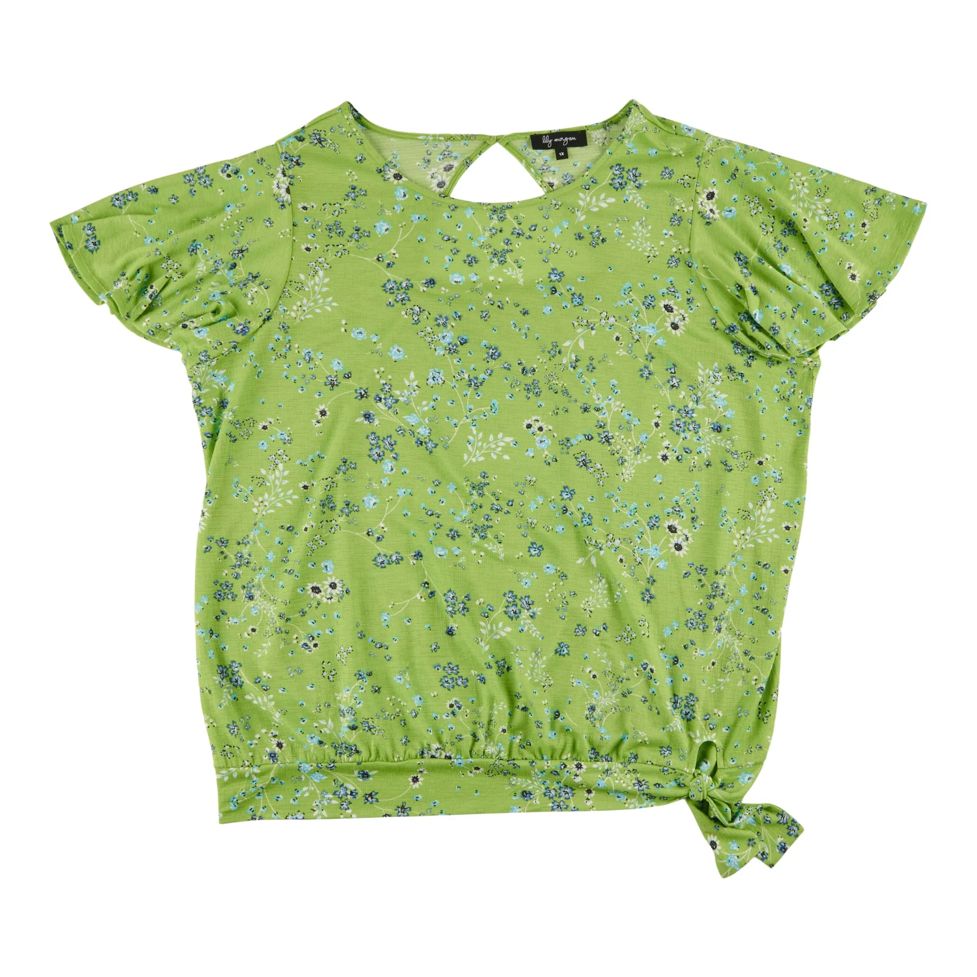 lily morgan Women's Plus Trend Edit Short Sleeve Open Back Top sold by Giant Tiger product image thumbnail 4