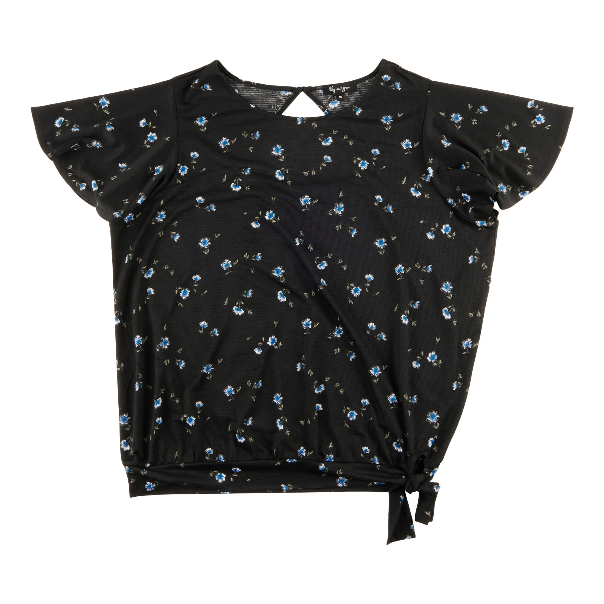 lily morgan Women's Plus Trend Edit Short Sleeve Open Back Top sold by Giant Tiger product image thumbnail 2