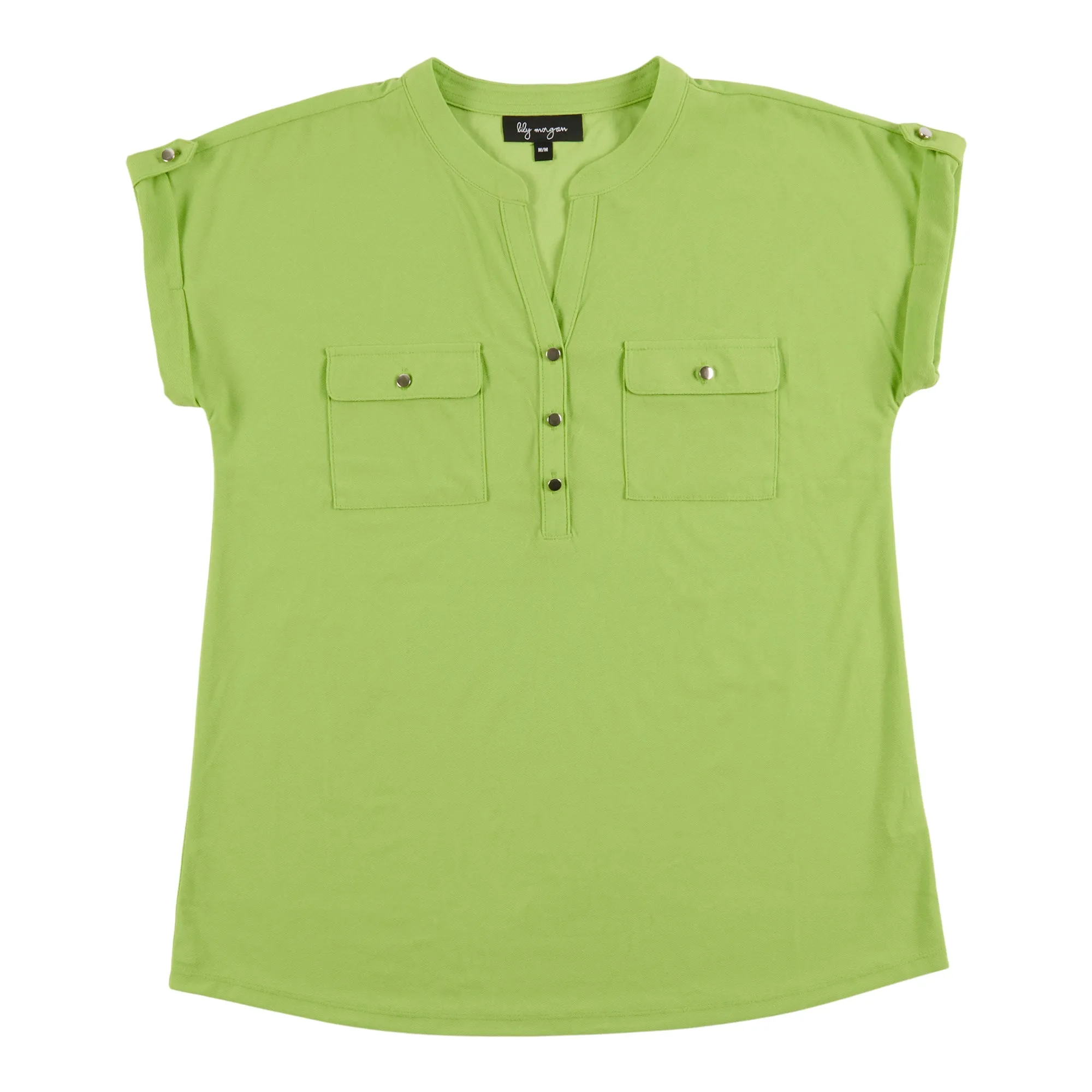 lily morgan Women's Trend Edit Solid Trim Top sold by Giant Tiger product image thumbnail 2