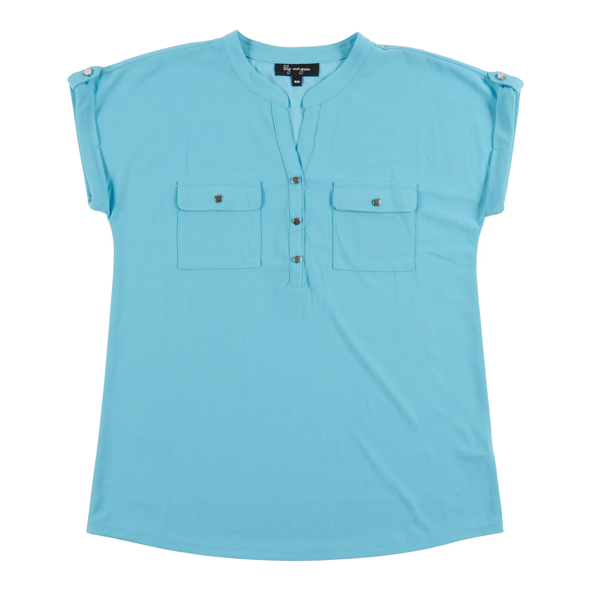 lily morgan Women's Trend Edit Solid Trim Top sold by Giant Tiger product image thumbnail 4