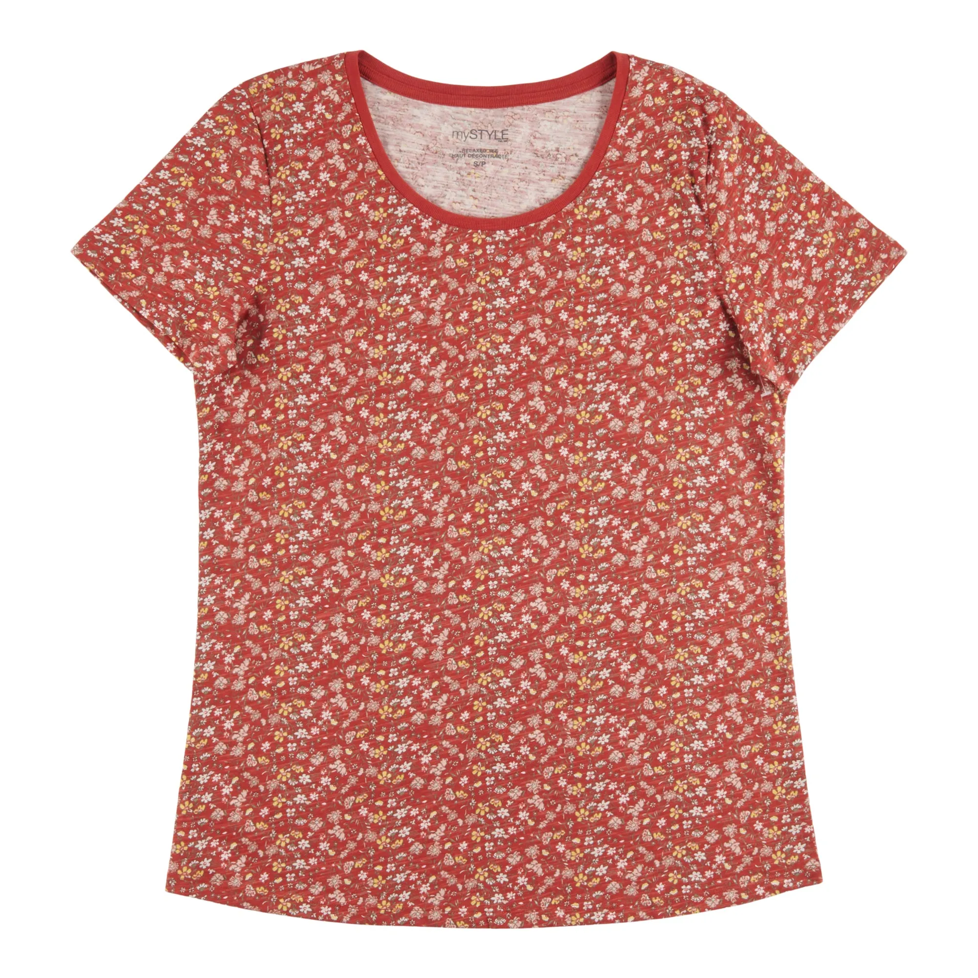 mySTYLE Women's Quest Relaxed Screen Printed Slub T-Shirt sold by Giant Tiger product image thumbnail 2