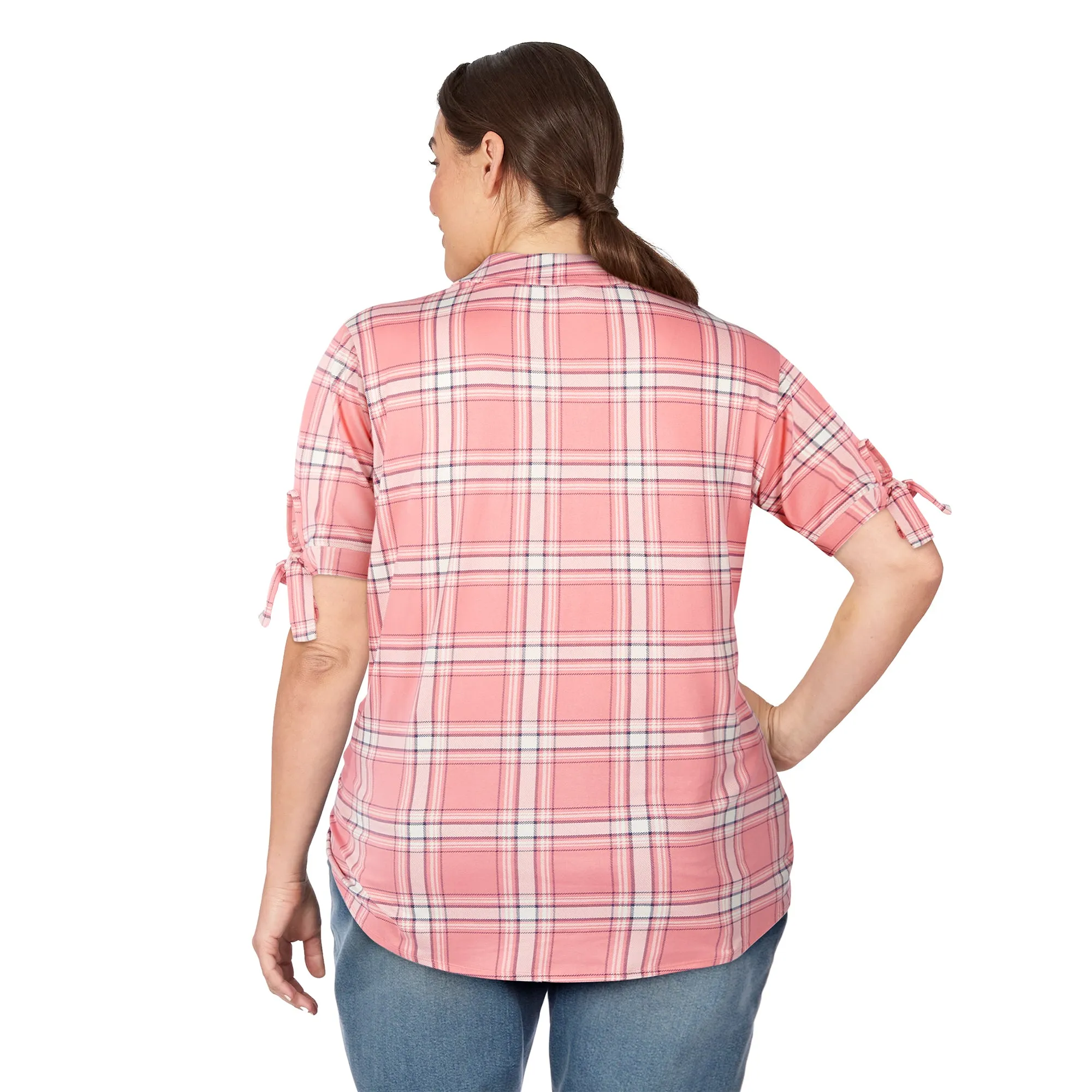 mySTYLE Women's Plus Cool Comfort Tie Sleeve Top sold by Giant Tiger product image thumbnail 3