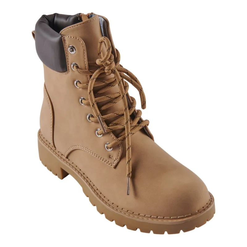 mySTYLE Women's Fashion Hikers with Zipper sold by Giant Tiger