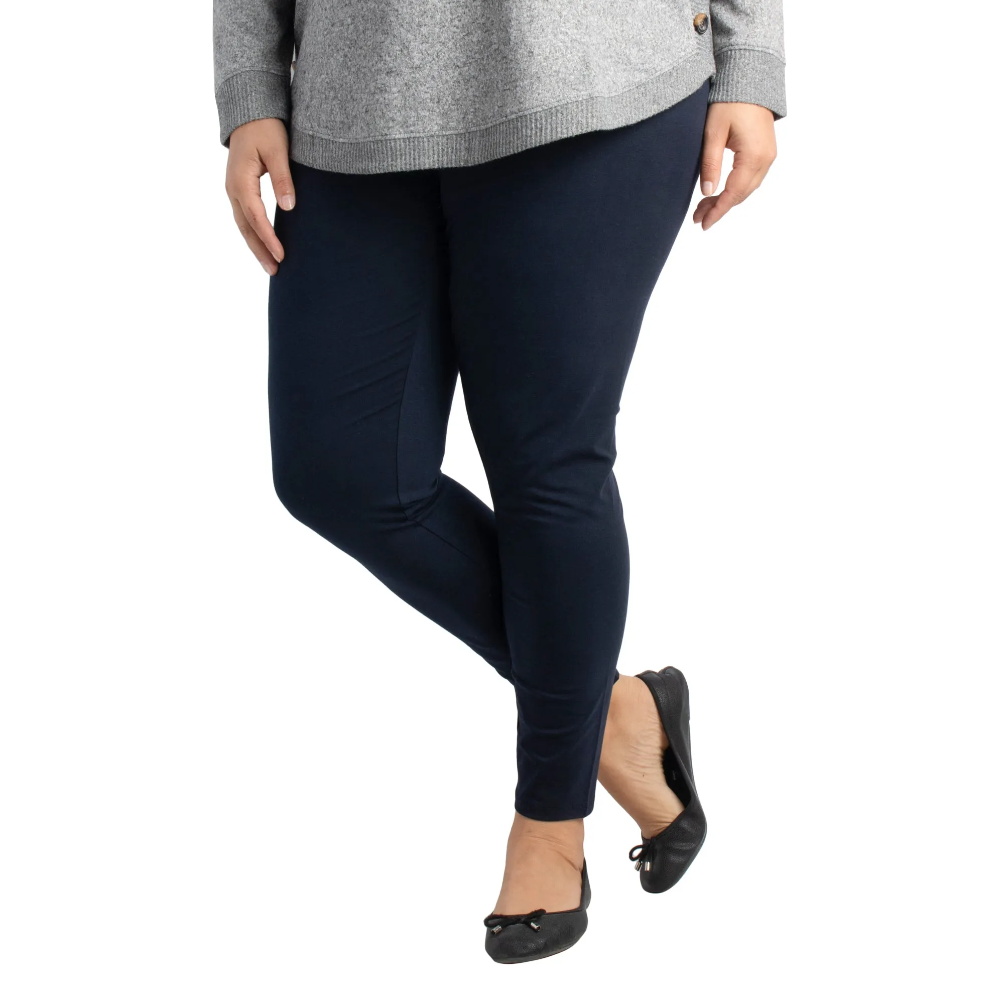 mySTYLE Women's Plus Blue Leggings - 1X-3X sold by Giant Tiger