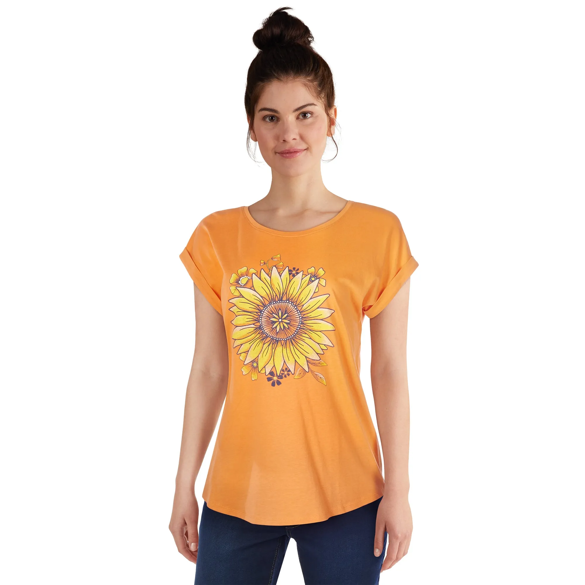 mySTYLE Women's Cool Comfort Rolled Sleeves Top sold by Giant Tiger product image thumbnail 3